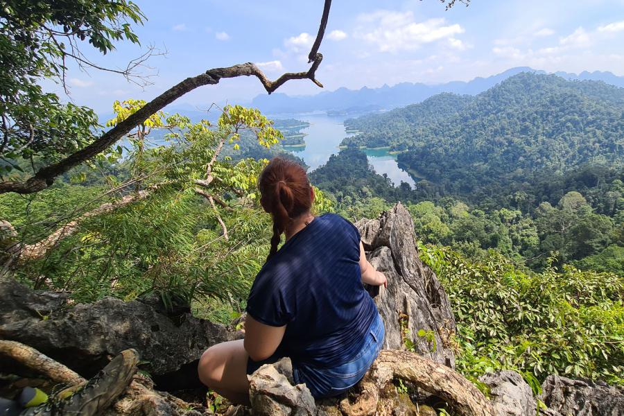 Kri Sorn Viewpoint - The most popular attraction in Cheow Lan Lake